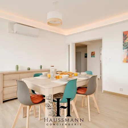 Magnifique Appartement 6 Personnes Gare De Nancy Avec Parking Апартаменты