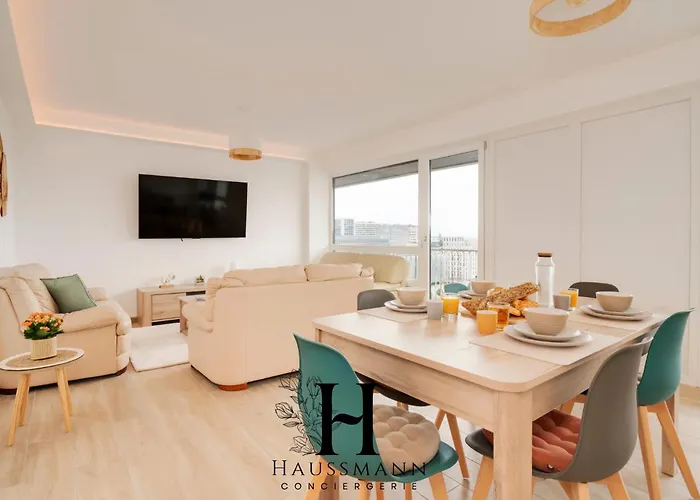 Апартаменты Magnifique 6 Personnes Gare De Avec Parking